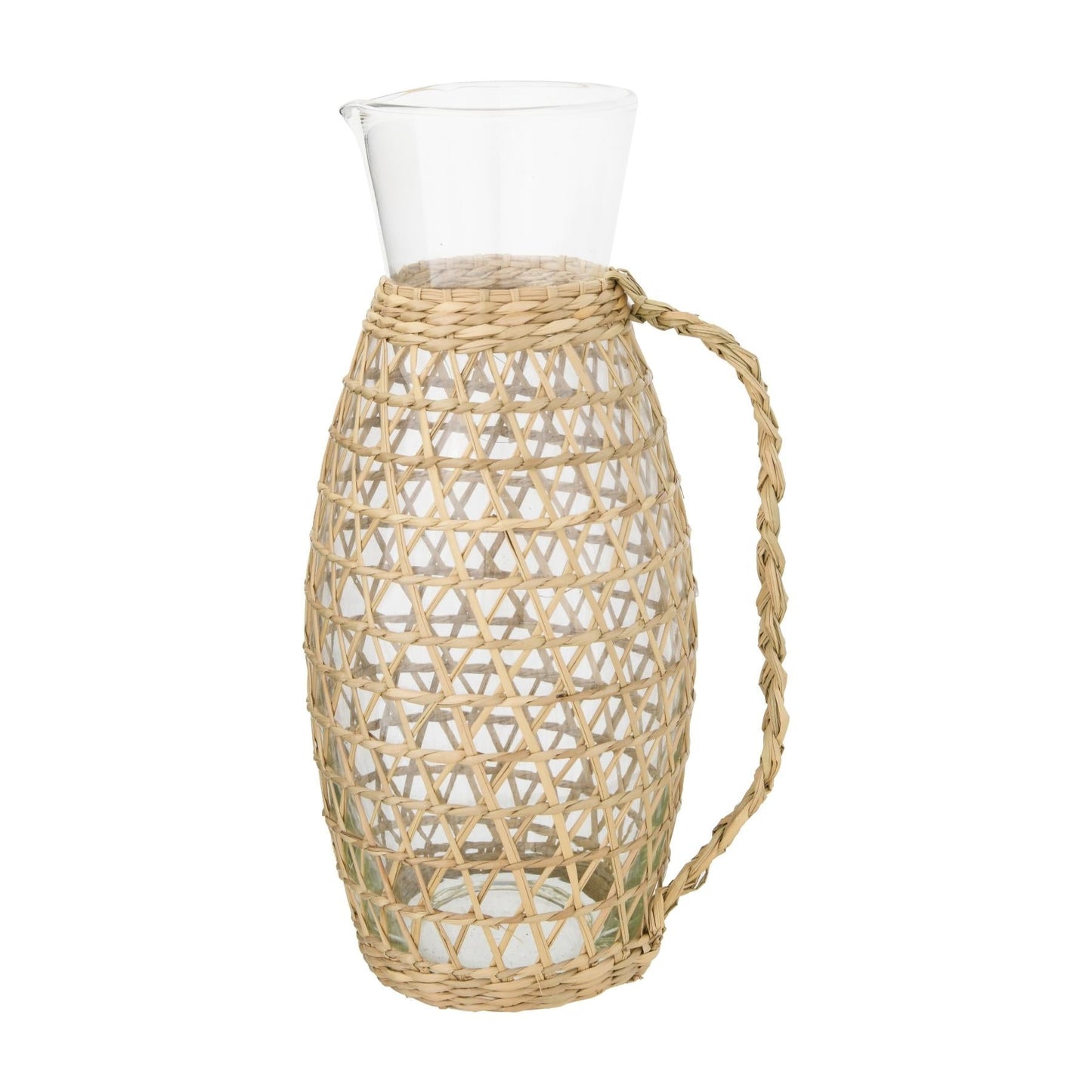 Lakeside Seagrass Pitcher - LJ Living