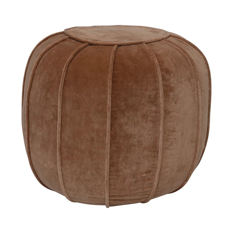 Velvet Pouf - LJ Living