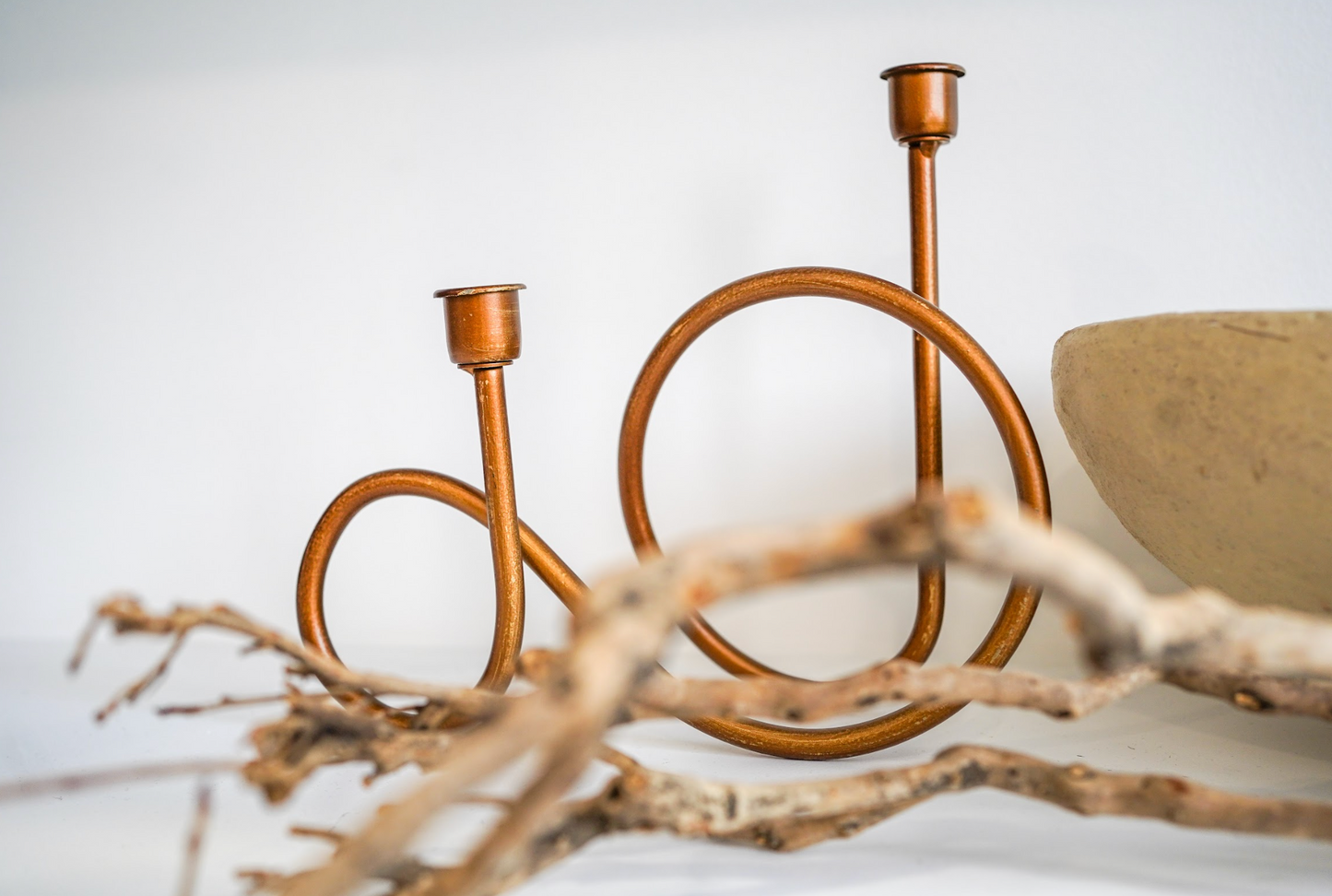 The Cooper Double Candlestick Holder