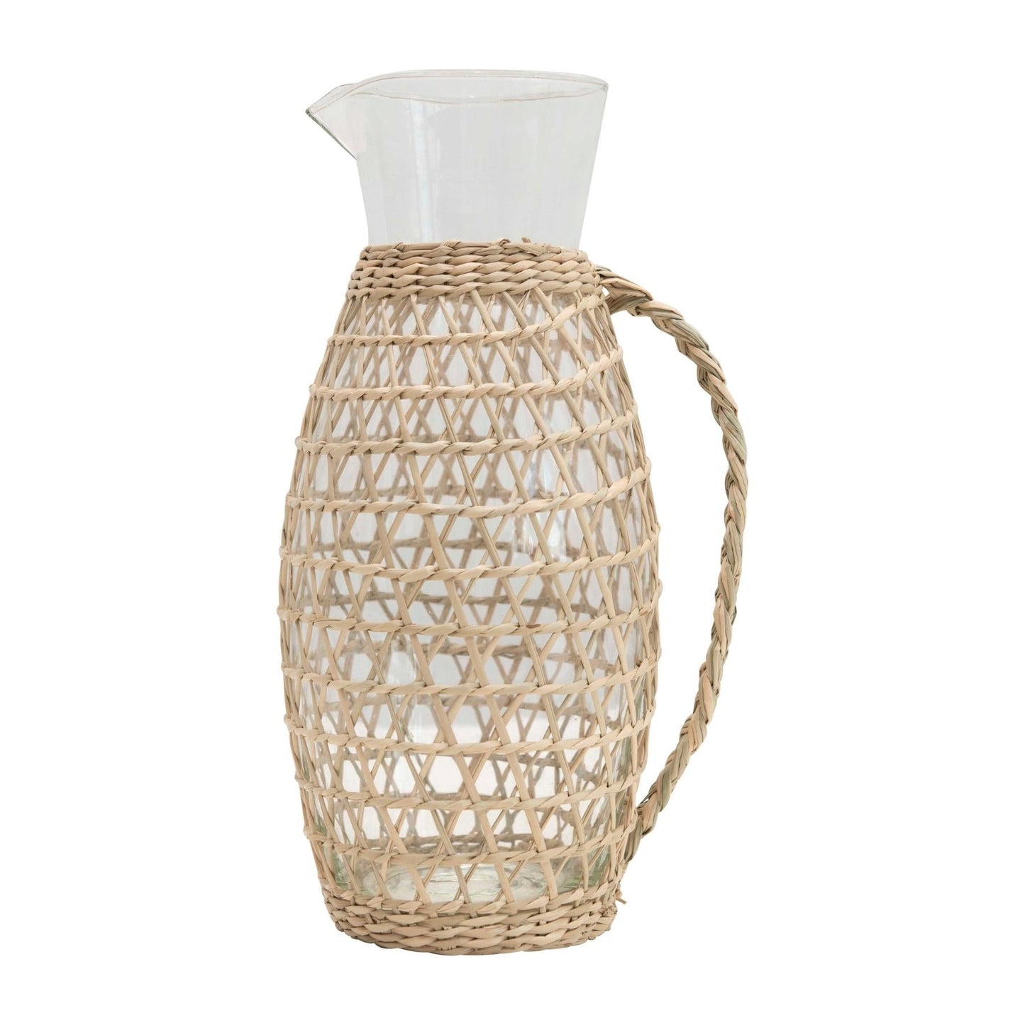 Lakeside Seagrass Pitcher - LJ Living