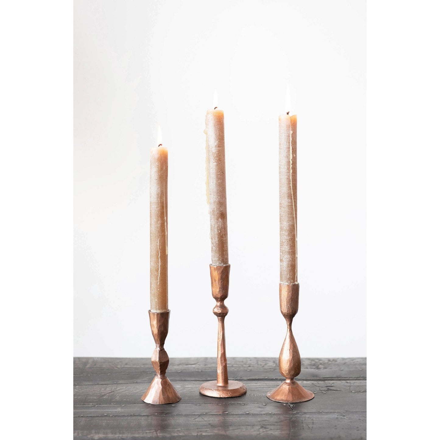 The Mantle Copper Taper Candle Holder